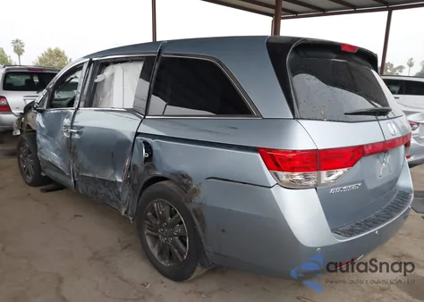 2014 Honda Odyssey Touring/Touring Elite from USA, damaged, VIN 5FNRL5H92EB042225